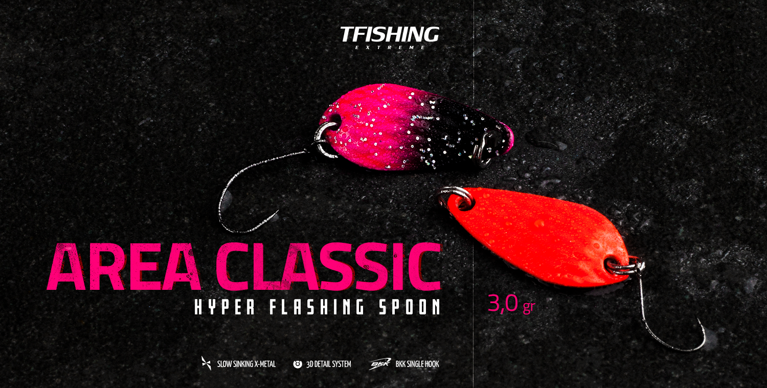 T-Fishing Area Spoon Classic area game spoon