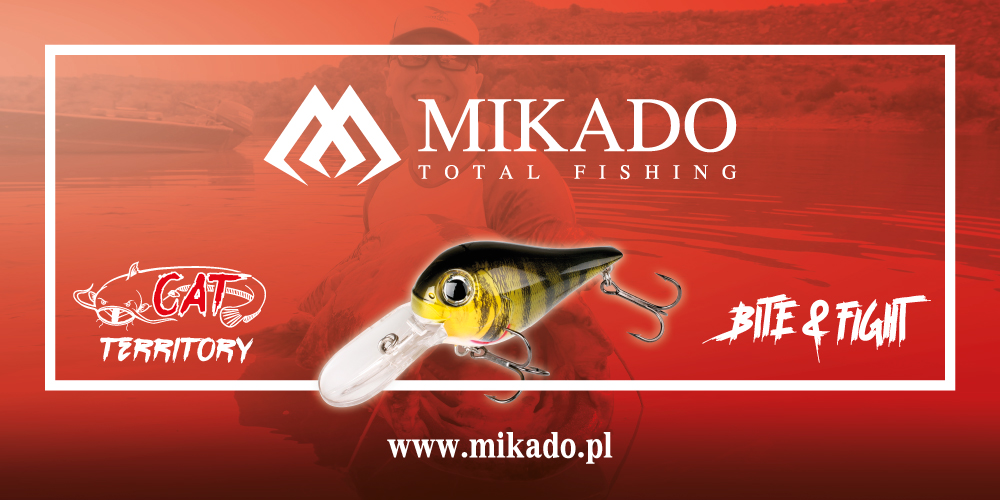 mikado donkey crank for catfish wels and pike fishing